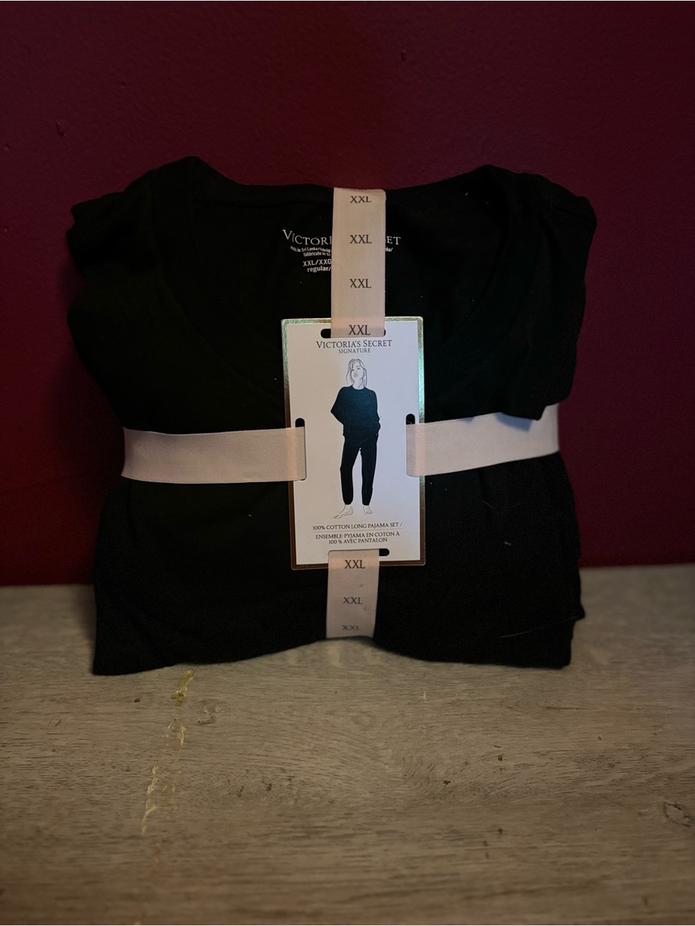 Victoria's Secret Black Pajama Set